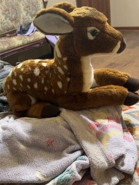 FAO Brown Spotted Fawn Plush Deer Stuffed Animal